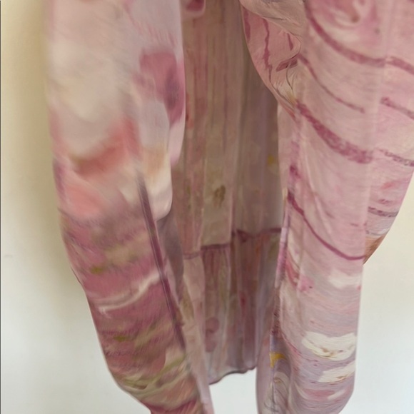 MELLODAY Pink Puff Sleeve Mini Dress (Missing inner dress) - Picture 10 of 16